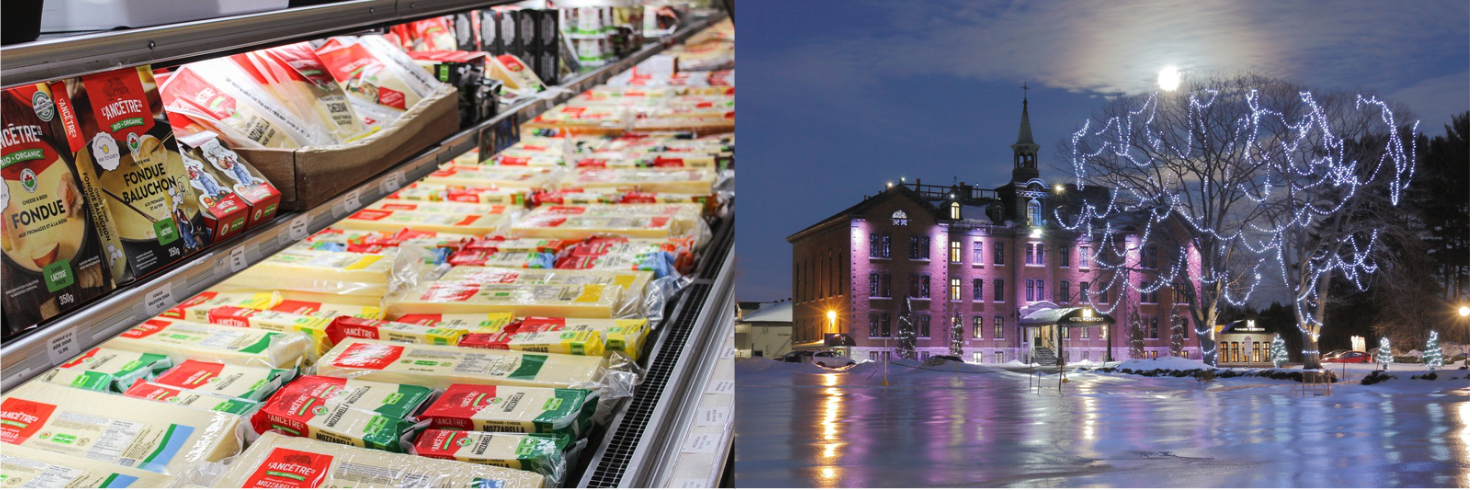 Fromagerie l'ance^tre et Ho^tel Montfort